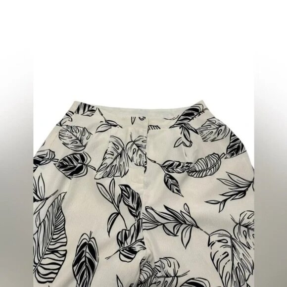 NWT Another Day In Paradise Tropical Print Trouser Pants in Medium Sz - Picture 5 of 9